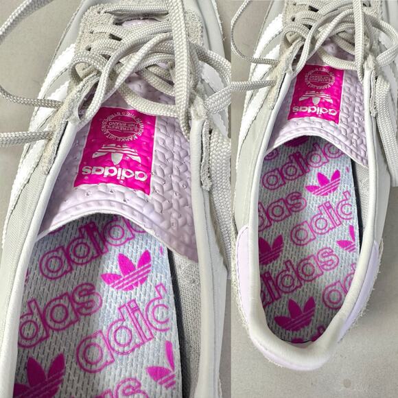 Adidas Originals SL 72 retro style sneaker gray/pink/purple Womens Size 8.5 UK 7 - Picture 14 of 16